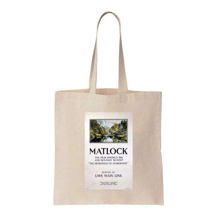 Matlock, The Peak District Spa - Canvas Tote Bag