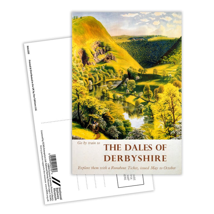 The Dales of Derbyshire Postcard Pack of 8