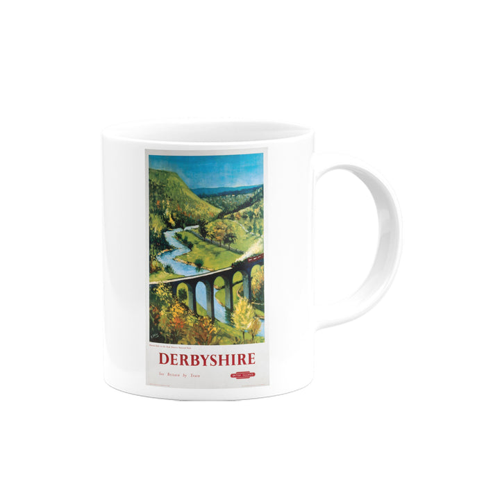 Derbyshire, See Britain By Train Mug