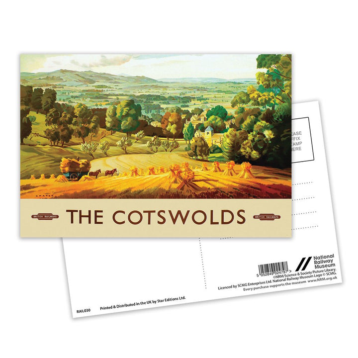 The Cotswolds Postcard Pack of 8