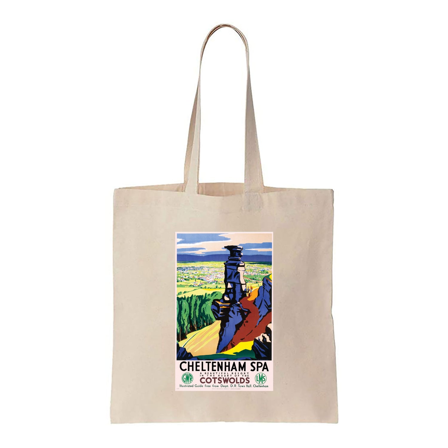Cheltenham Spa, Cotswolds - Canvas Tote Bag