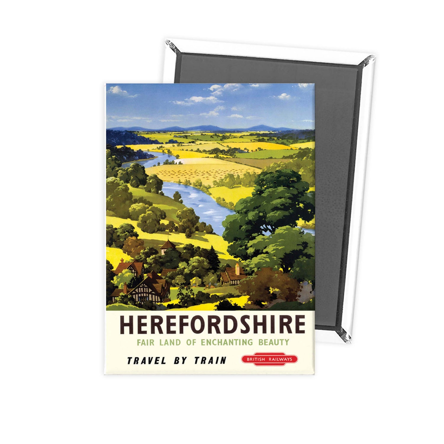 Herefordshire Fridge Magnet