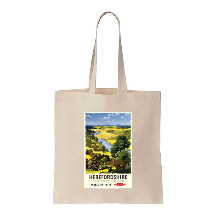 Herefordshire, Fair Land of Enchanting Beauty - Canvas Tote Bag
