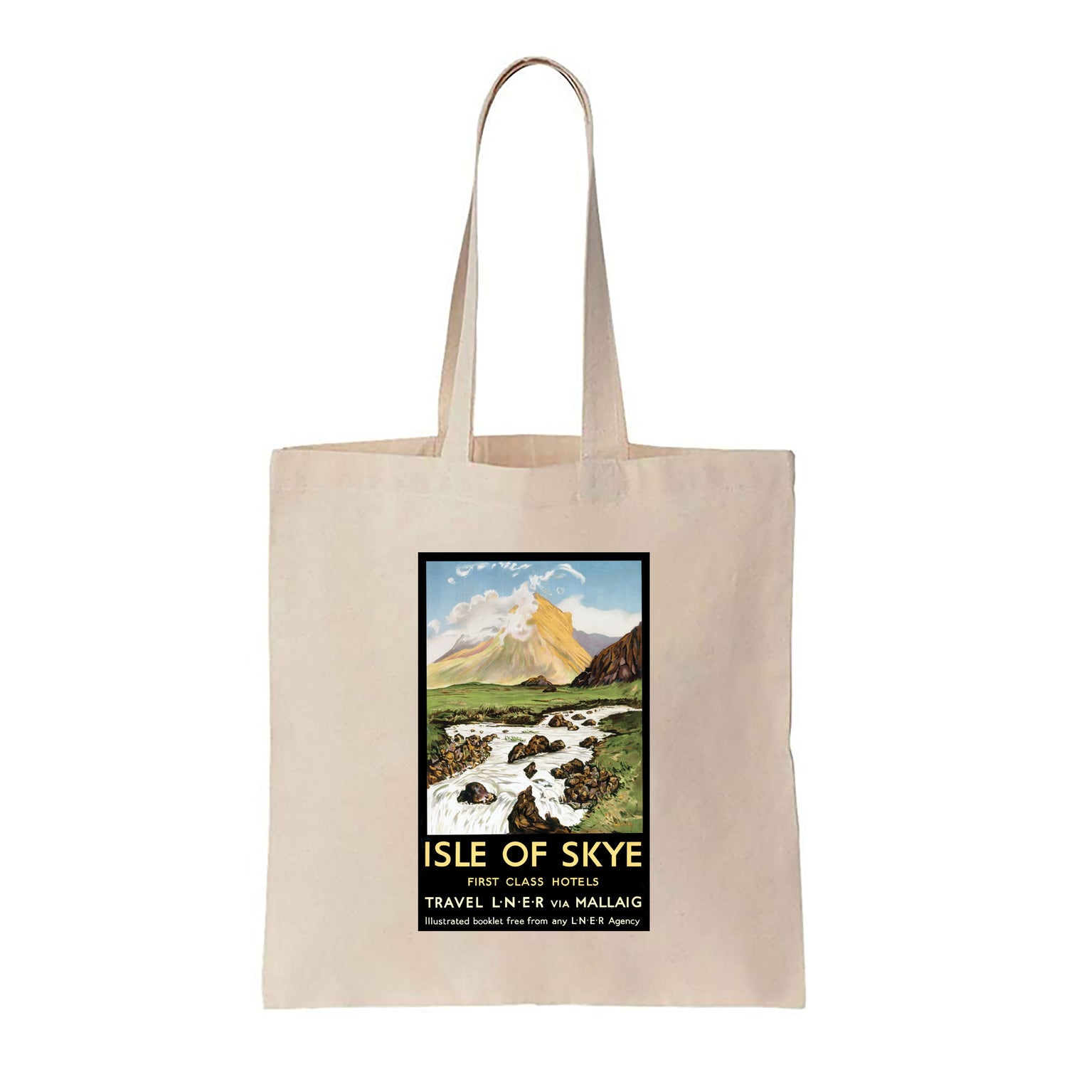 Isle of Skye, First Class Hotels - Canvas Tote Bag