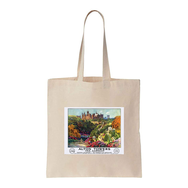 Alton Towers and Gardens - Canvas Tote Bag