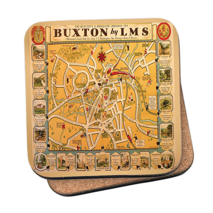 Buxton, The Beautiful and Romantic Holiday Spa Coaster