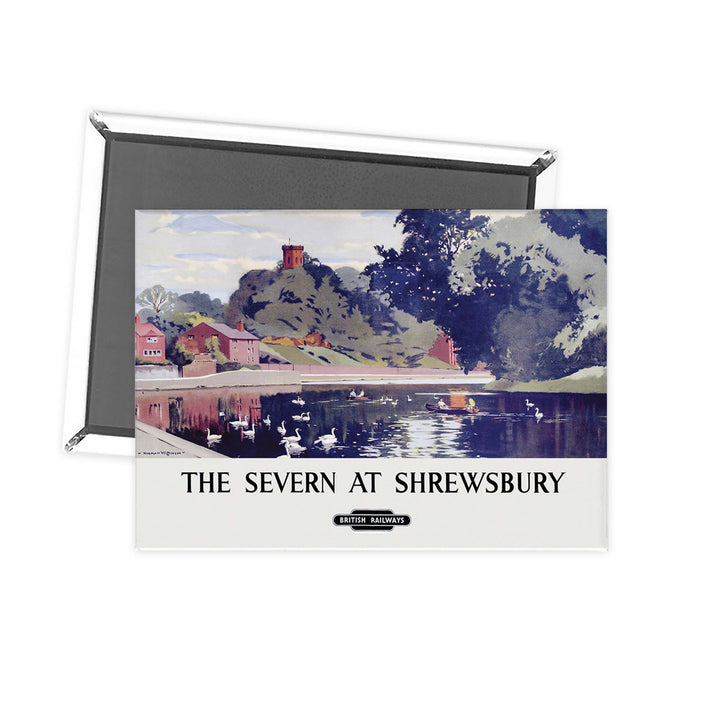 The Severn at Shrewsbury Fridge Magnet