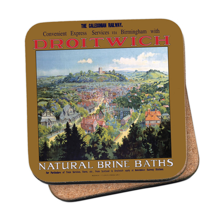 Droitwich, Natural Brine Baths Coaster