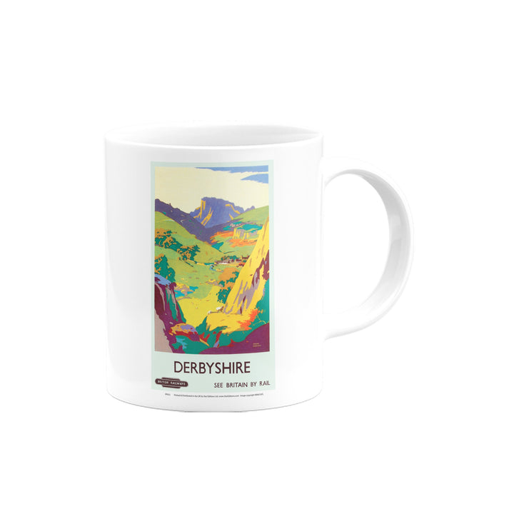 Derbyshire, See Britain By Train Mug