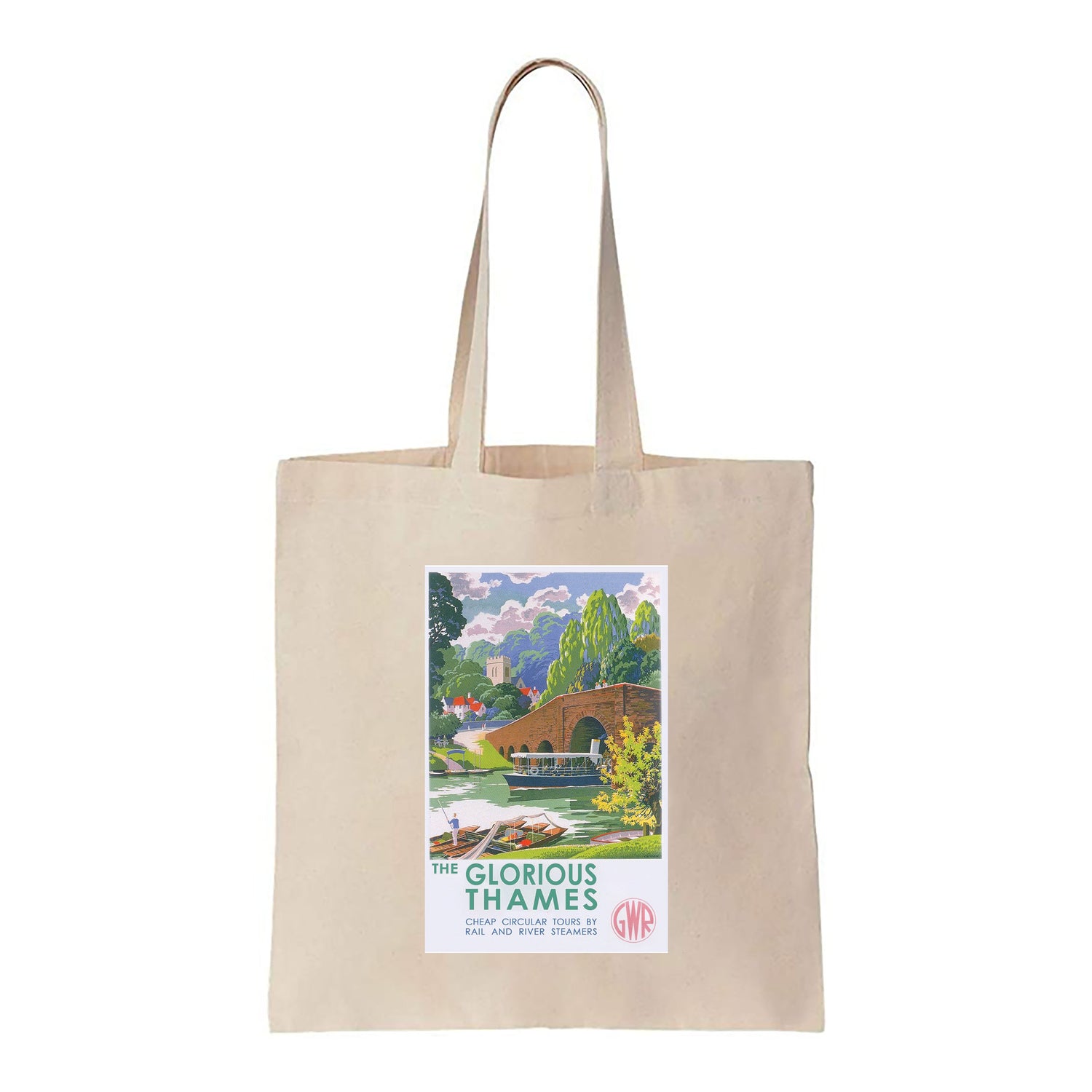 The Glorious Thames - Canvas Tote Bag