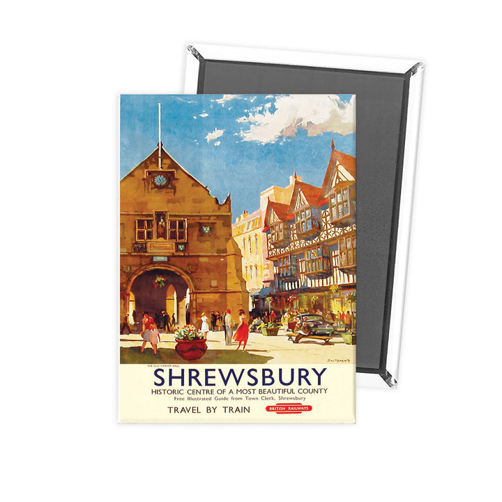 Shrewsbury Fridge Magnet