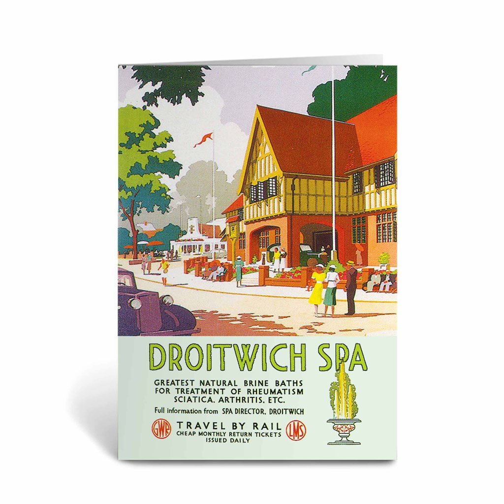 Driotwich Spa Greeting Card