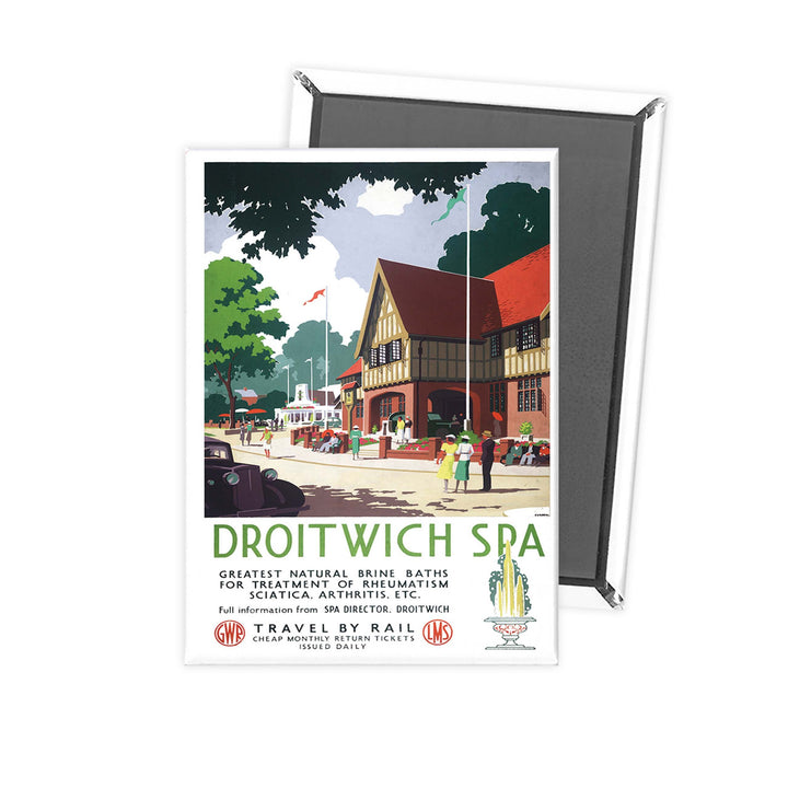 Driotwich Spa Fridge Magnet