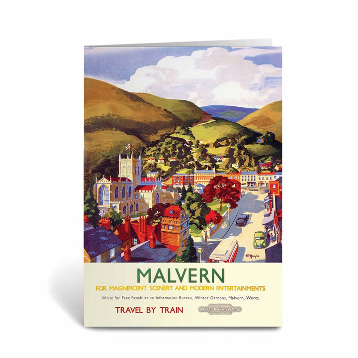 Malvern, Magnificent Scenery Greeting Card