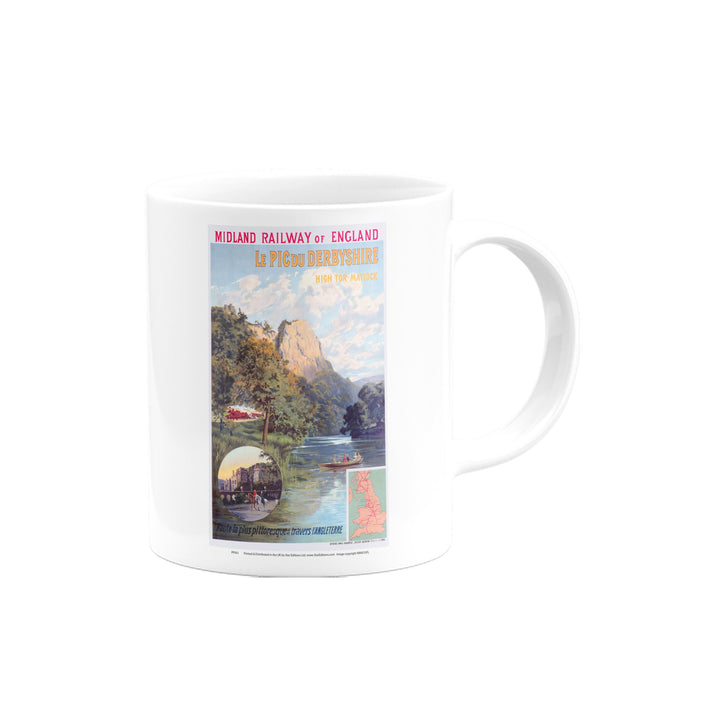 Midland Railway of England - Le Pic du Derbyshire Mug