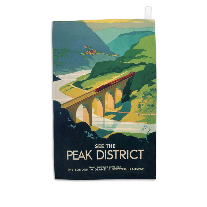 See the Peak District - Tea Towel