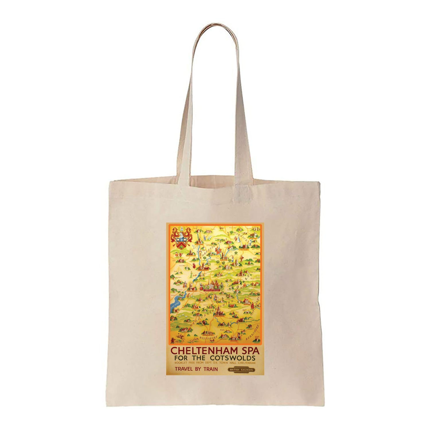 Cheltenham Spa for the Cotswolds - Canvas Tote Bag