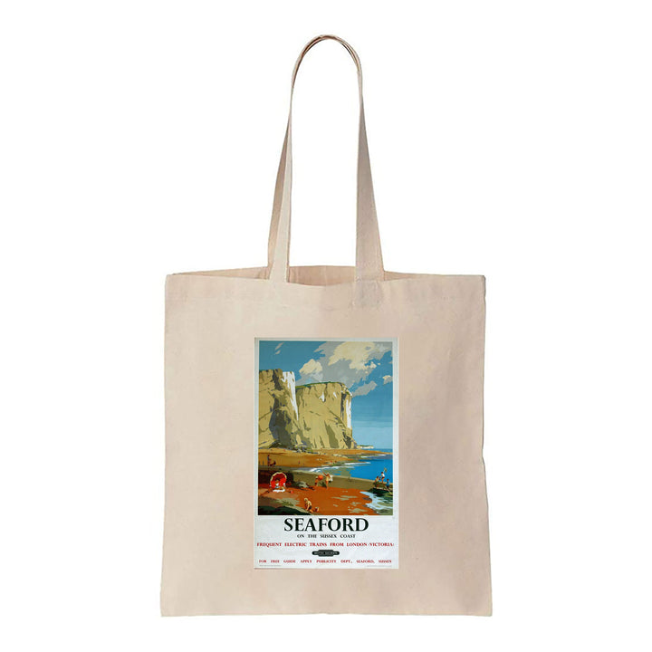 Seaford on the Sussex Coast - Canvas Tote Bag