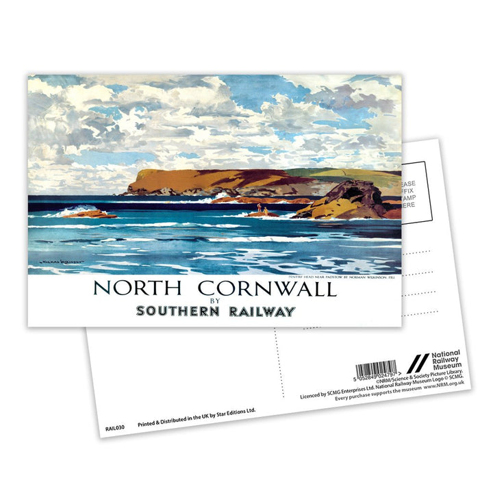 North Cornwall Postcard Pack of 8