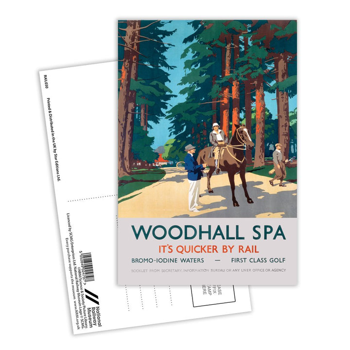 Woodhall Spa Postcard Pack of 8