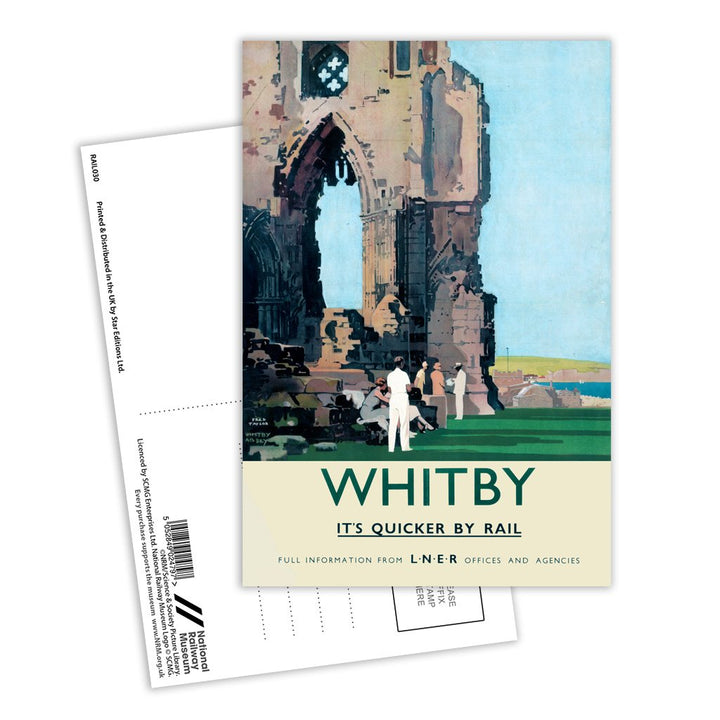 Whitby Postcard Pack of 8