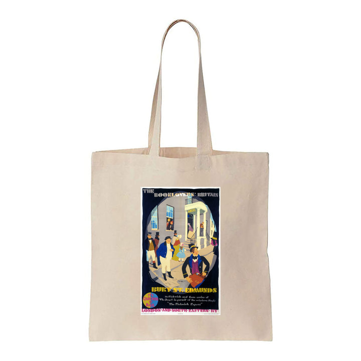 Bury St. Edmunds, The Booklover Britain - Canvas Tote Bag