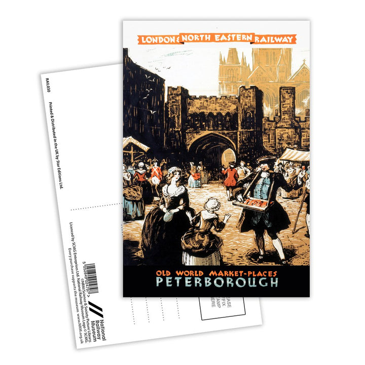 Peterborough, Old World Market Places Postcard Pack of 8