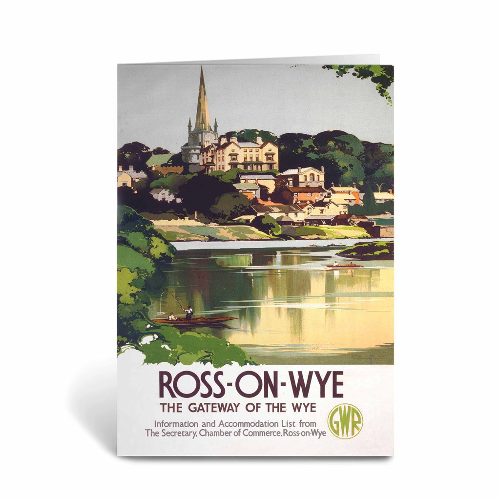 Ross-on Wye - The Gateway of the Wye Greeting Card