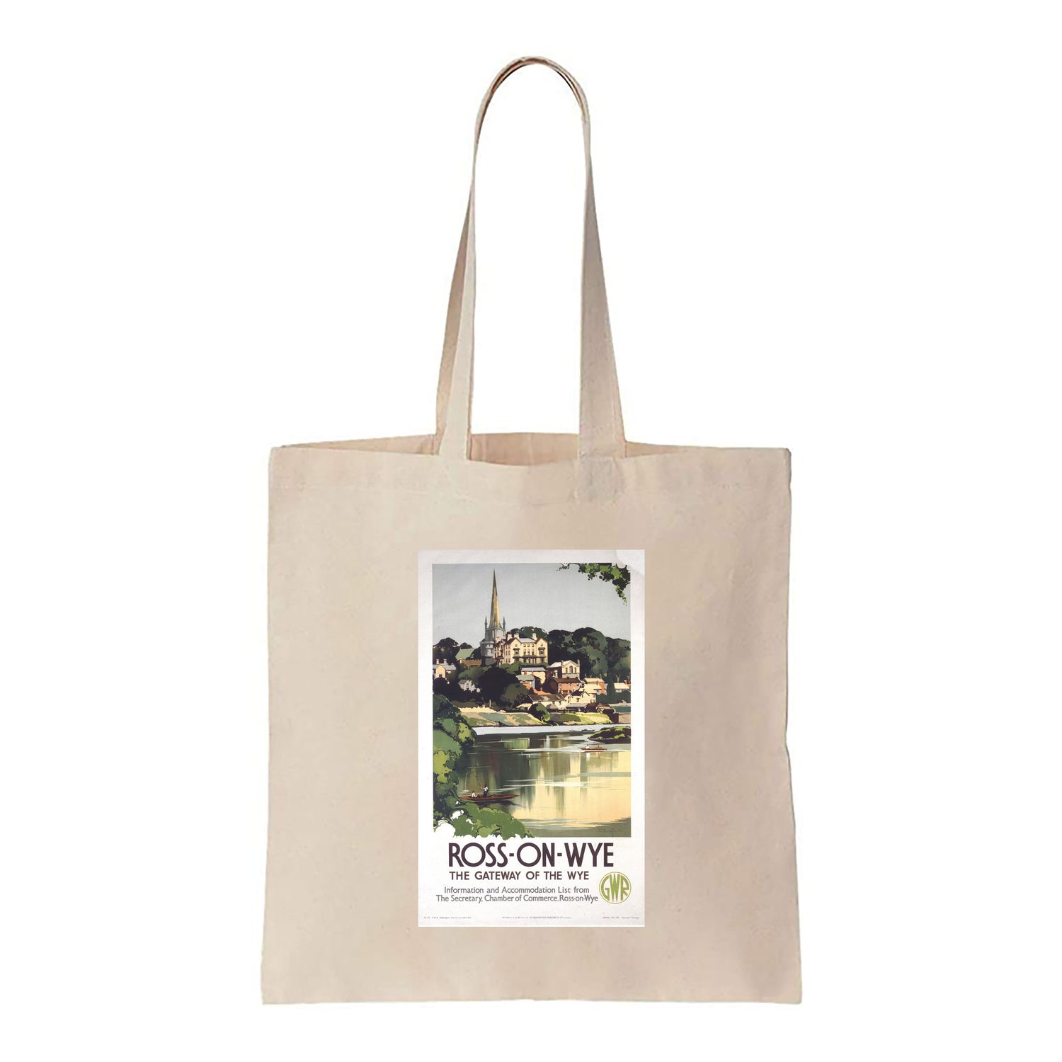 Ross-on Wye - The Gateway of the Wye - Canvas Tote Bag