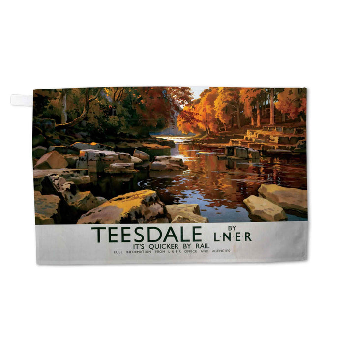 Teesdale near Barnard Castle - Tea Towel