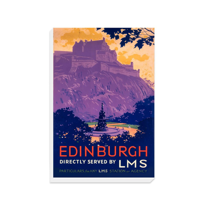 Edinburgh Purle Hill - Canvas