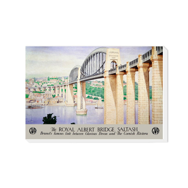 The Royal Albert Bridge Saltash - Canvas