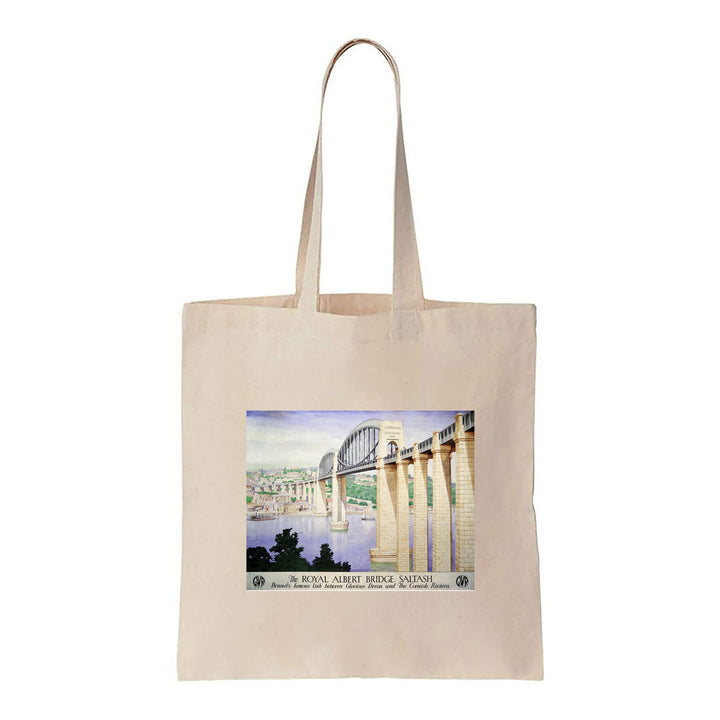 The Royal Albert Bridge Saltash - Canvas Tote Bag