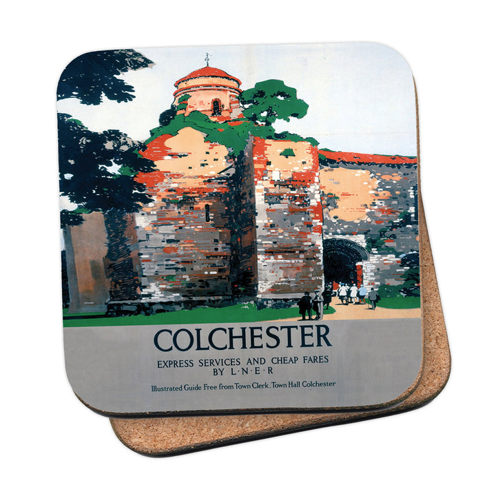 Colchester Castle Coaster