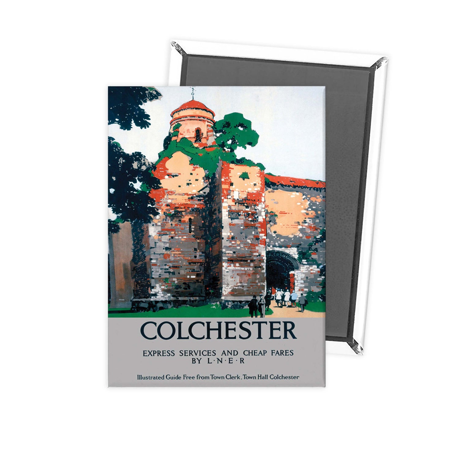Colchester Castle Fridge Magnet