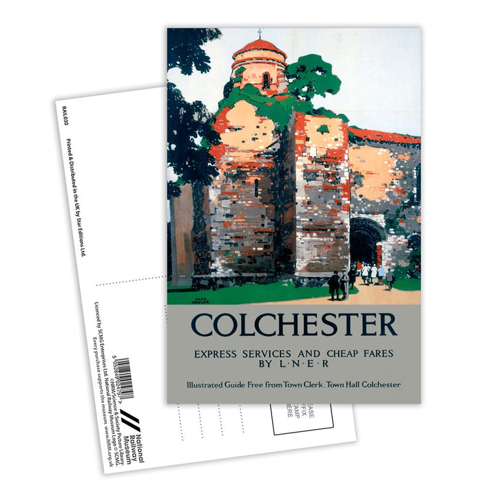 Colchester Castle Postcard Pack of 8