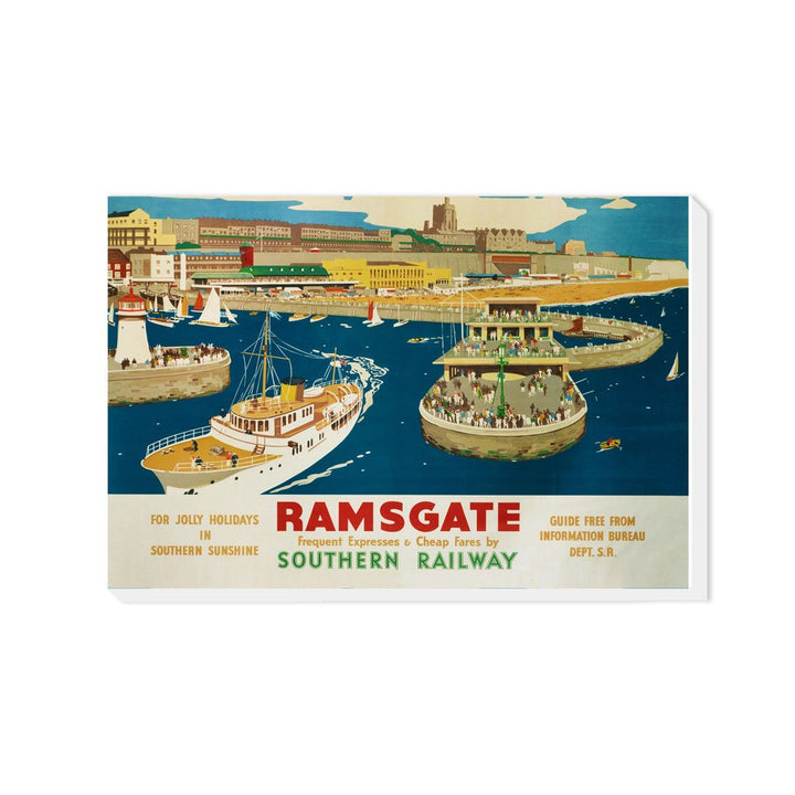Ramsgate, for Jolly Holidays - Canvas