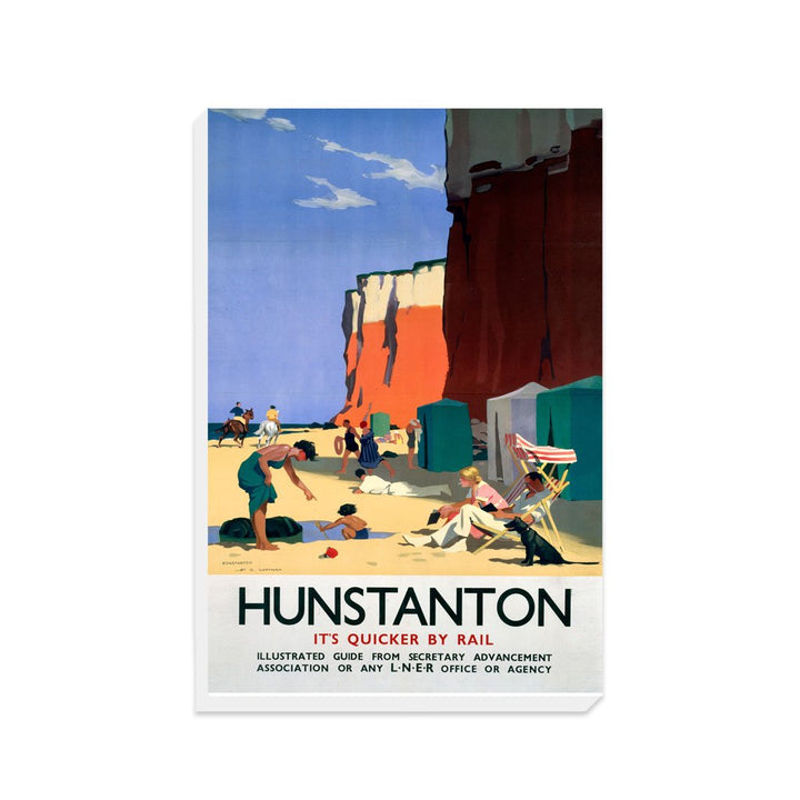Hunstanton Beach - Canvas