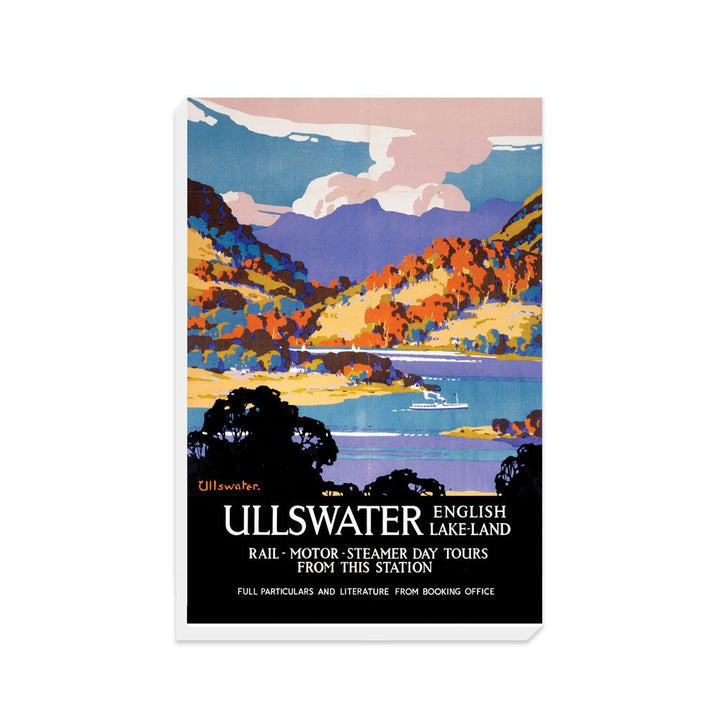 Ullswater - English Lake Land - Canvas