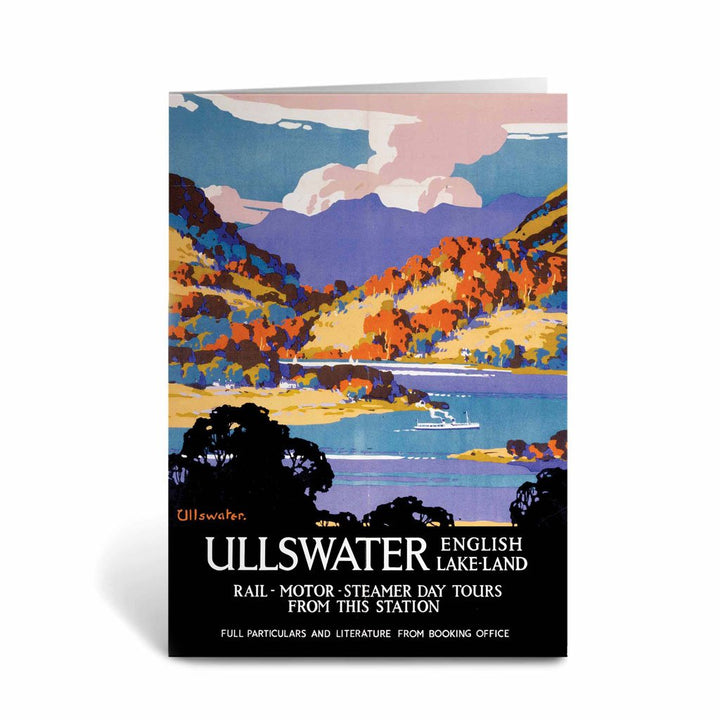 Ullswater - English Lake Land Greeting Card