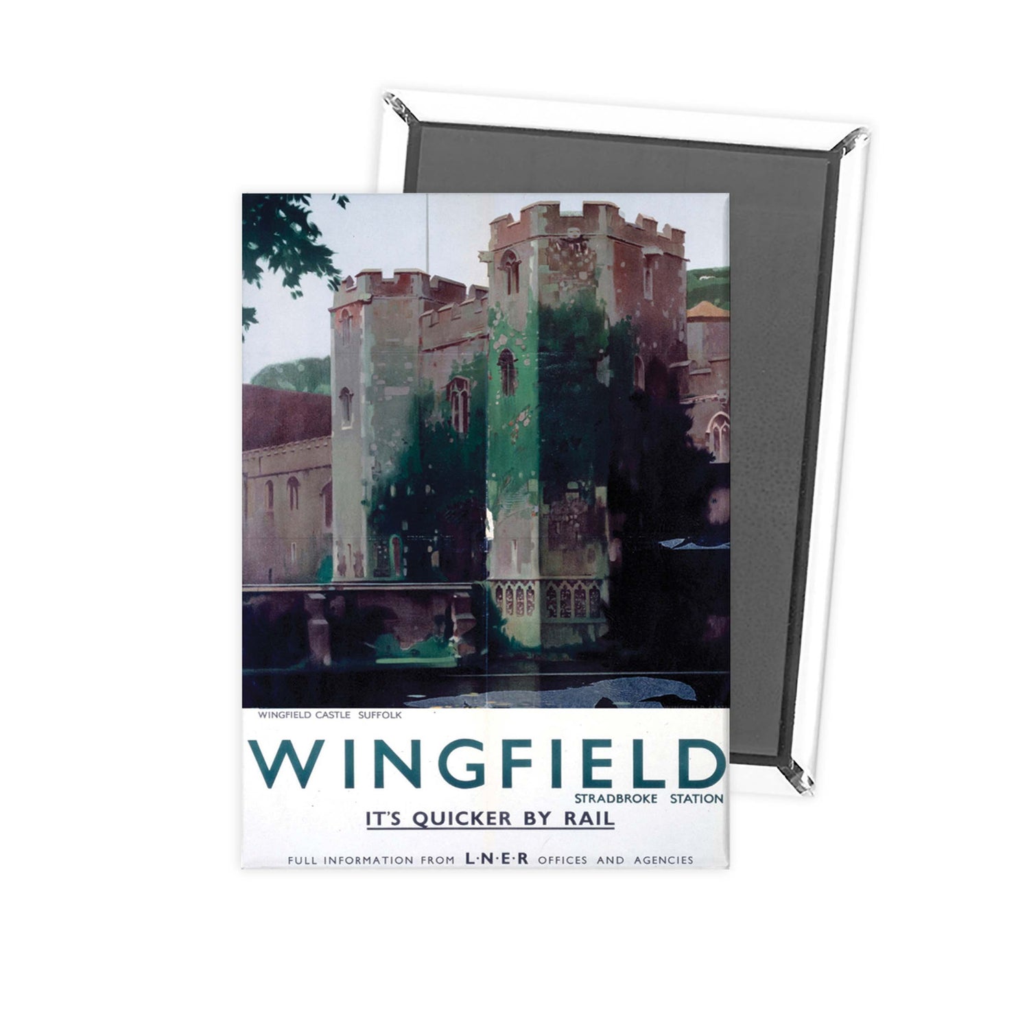Wingfield Fridge Magnet