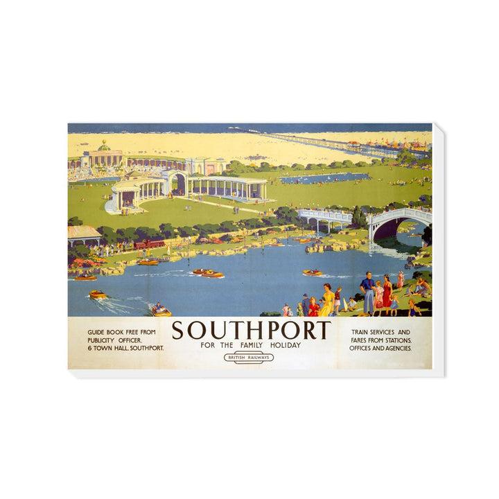 Southport for the Family Holiday - Canvas