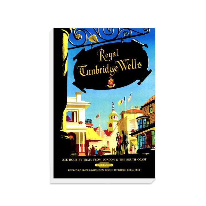 Royal Tunbridge Wells Sign - Canvas