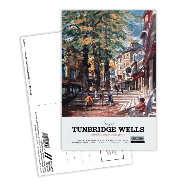 Royal Tunbridge Wells Street Postcard Pack of 8