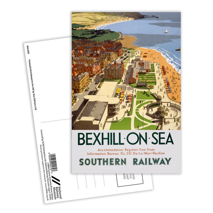 Bexhill-on-sea Postcard Pack of 8