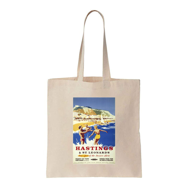 Hastings and St Leonards - Canvas Tote Bag