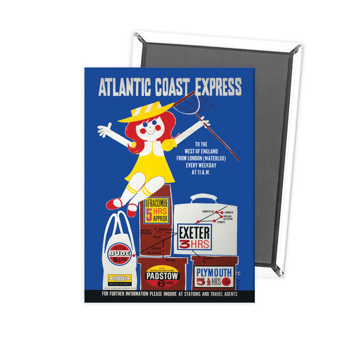 Atlantic Coast Express Fridge Magnet