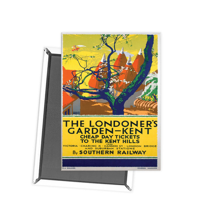 The Londoner's Garden Fridge Magnet