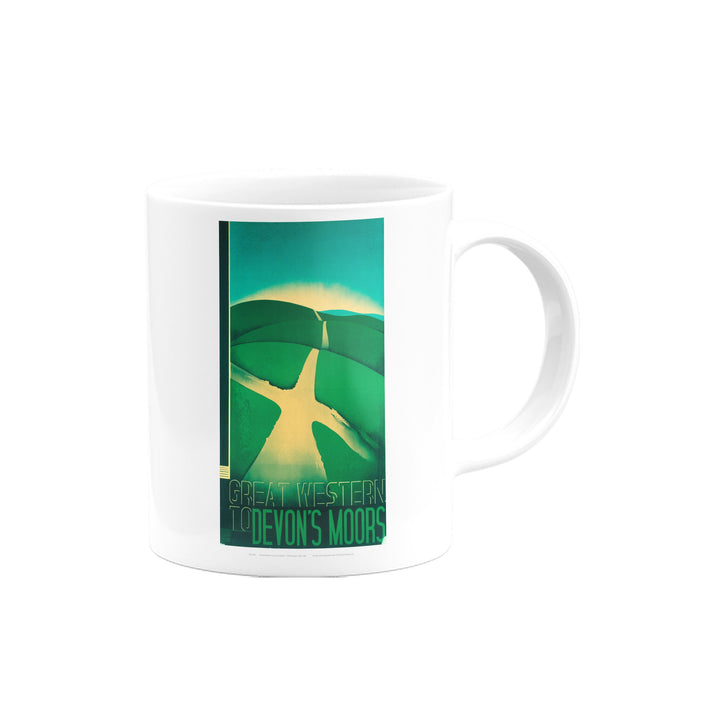 Great Western to Devon's Moors Mug