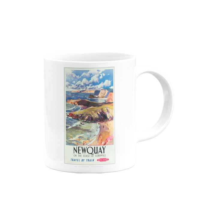 Newquay on the Coast of Cornwall Mug